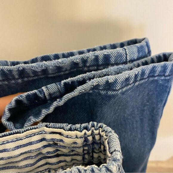 Vintage Lee High Rise medium Wash cropped Mom Jeans- 28x27-petite 6 - Picture 12 of 12